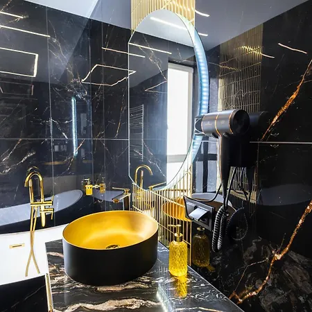 Aparti Goldnblack Galaxy Apartamento Szczecin