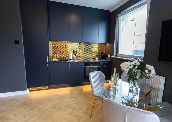 Apartament Aparti Goldnblack Galaxy Szczecin