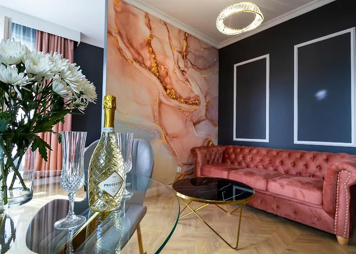 Apartament Aparti Goldnblack Galaxy Szczecin