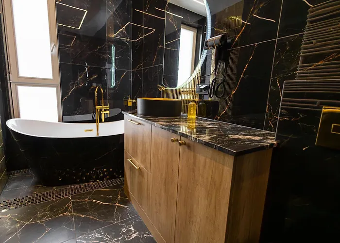 Aparti Goldnblack Galaxy Apartament Szczecin